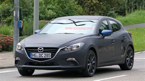 Mazda3 with Skyactiv-X engine technology caught testing in the wild ...