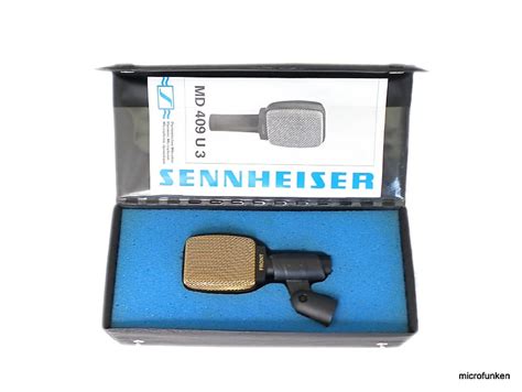 Sennheiser Md U Vintage Dynamic Microphone The Reverb