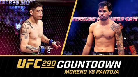 Countdown Brandon Moreno Vs Alexandre Pantoja Ufc 290 Ufc Fans