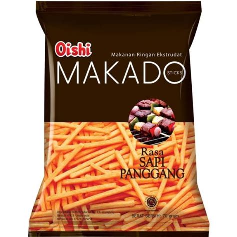 Jual OISHI MAKADO SAPI PANGGANG 70 Gr Shopee Indonesia