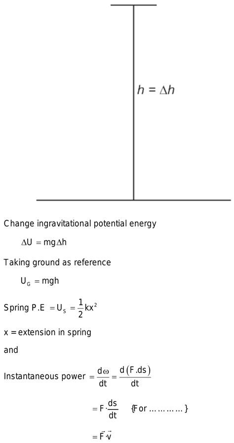 Calculating The Gravitational Potential Energy Of An Object Off