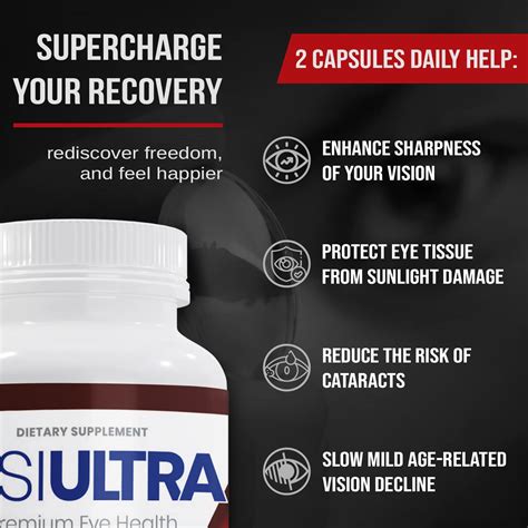 Visiultra Eye Supplements For Adults Best Capsules For Eye Health