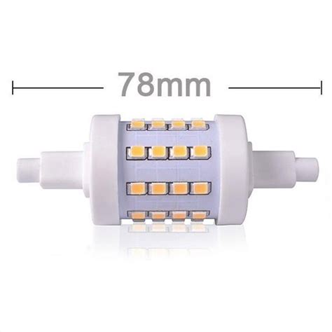 R7s Led Lamp 78mm 5w 360gr Dimbaar Warmwit Uitverkoop