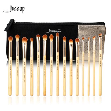 Buy Jessup Brush 15pcs Beauty Bamboo Professional Makeup Brushes Set T137