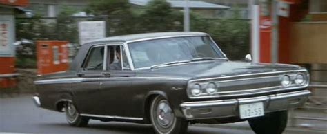 IMCDb Org 1965 Dodge Coronet 440 Four Door Sedan In Sukeban Gerira 1972