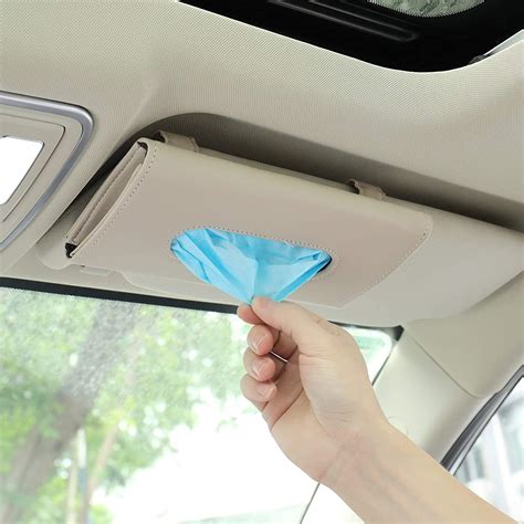 Eliane Car Tissues Holder For Car Visor Tissue Holder Car Tissue Box