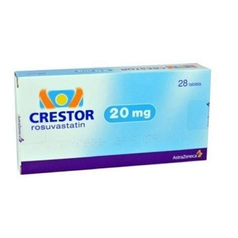 Crestor 20 Mg 28 Tablets Ibn Rushd Pharmacy