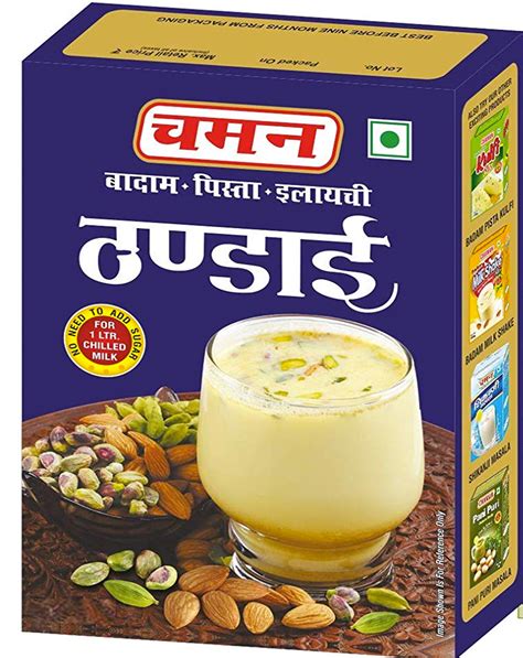 Buy Chaman Badam Pista Elaichi Thandai Powder Kg Online From