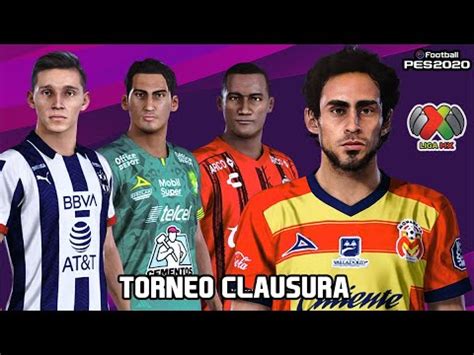 LIGA MX TORNEO CLAUSURA 2020 OPTION FILE PES 2020 PS4 YouTube