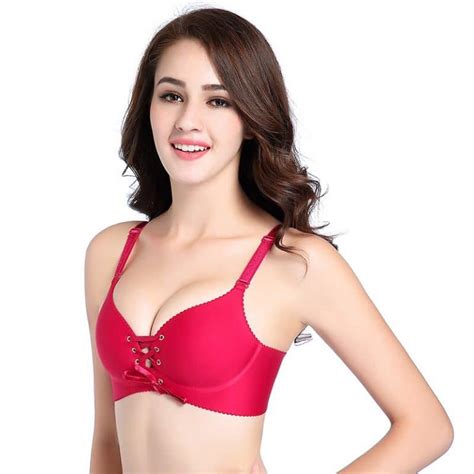 Nahtlose Sexy Bhs Für Frauen Mode Push Up Bh Draht Freies Dessous 3 4