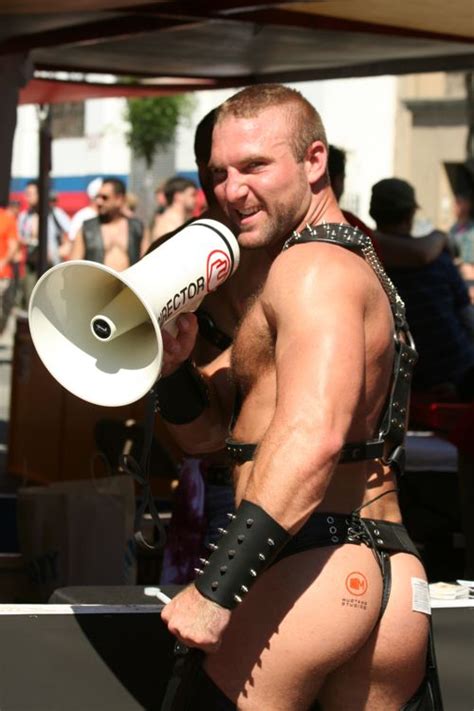 Behind The Tball Folsom Street Fair