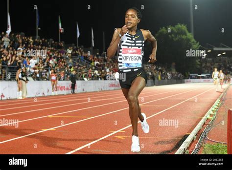 Florence Italy 02nd June 2023 Faith Kipyegon Ken Wins The Womens