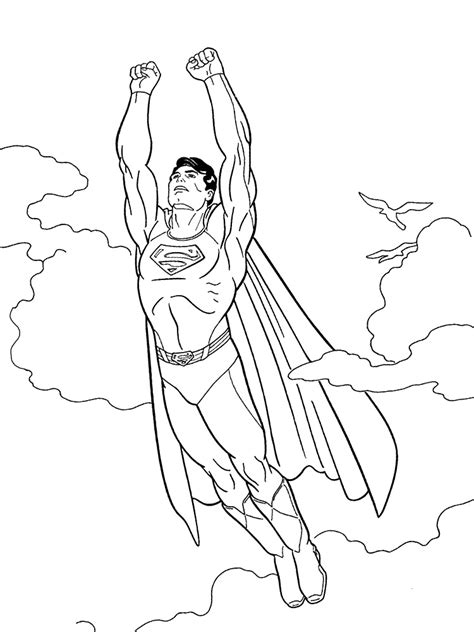 Dibujos Para Colorear Superman