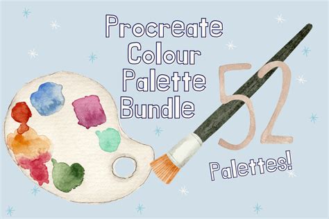 Beautiful Procreate Palette Bundle Bundle · Creative Fabrica