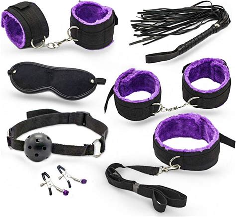 Paop Sex Toys Nylon Fetish Bdsm Sex Bondage Set Restraint Kit Sex Whip Erotic Toys For Couples