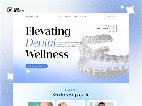 Dental Care 3d Design Style Figma