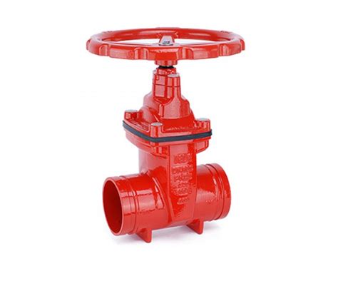 Lede Resilient Seated Nrs Gate Valve Grooved End In Saudi Arabia Lede