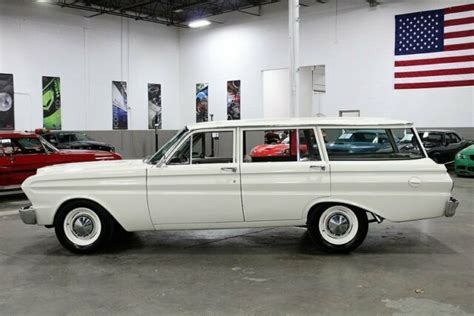 1965 Ford Falcon 22000 Miles White Station Wagon 302ci V8 5 Speed Manual Classic Ford Falcon