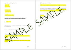 Redundancy Grievance Letter Template | Employment Law Friend