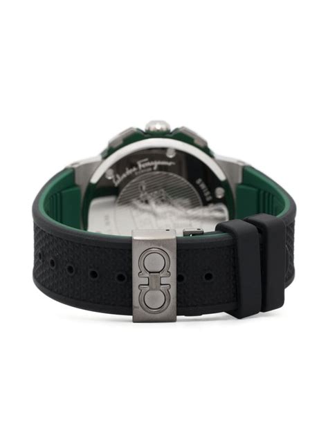 Salvatore Ferragamo Watches F 80 Titanium Tech 44mm Farfetch