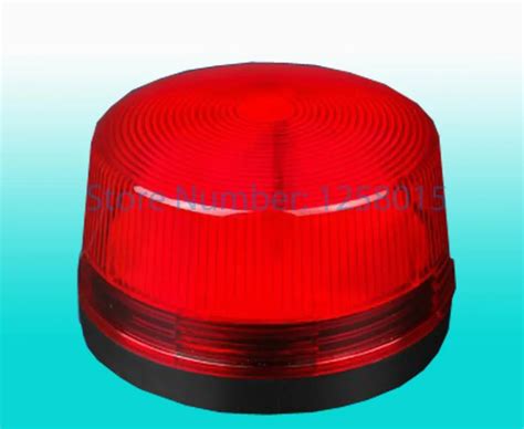 Mini Red Strobe Siren Indoor Outdoor Wired Alarm Siren With Strobe