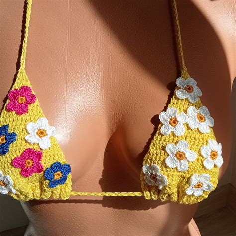 Crochet Bikini Crochet Bikini Top Crochet Micro Bikini Sexy Bikini