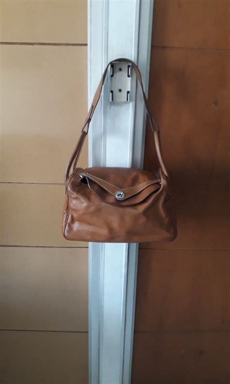 Hermes Lindy Kulit Luar Dalam Barang Mewah Tas Dompet Di Carousell