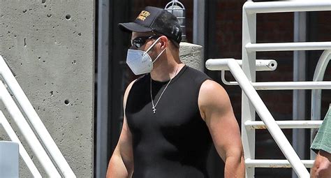 Kellan Lutz Shows Off His Muscles In A Tight Tank Top Brittany