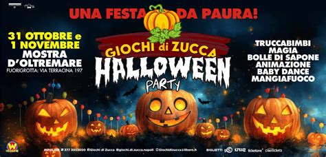 La Festa Di Halloween A Giochi Di Zucca Alla Mostra D Oltremare