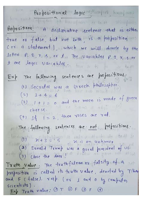 SOLUTION Propositional Logic Studypool