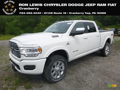 2019 Bright White Ram 2500 Laramie Crew Cab 4x4 133715251 Car Color Galleries