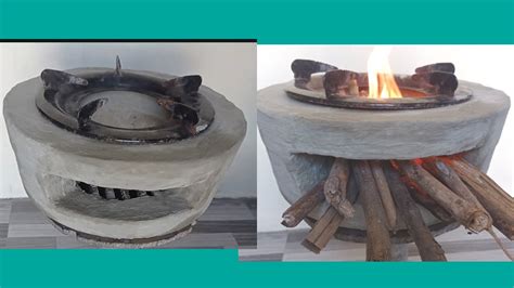 Easy Way To Make Wood Stove From Cement Kalan De Kahoy Youtube