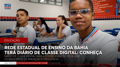 Rede estadual de ensino passa a ter diário de classe digital conheça