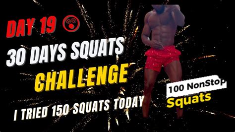 The Most Effective Squat Challenge 100 Reps Nonstop Squat Challenge