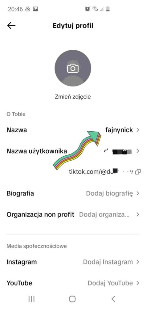 Jak zmienić nick na TikToku Pomysły I Love Content