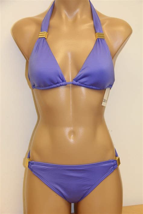 Nwt Bar Iii Swimsuit Bikini 2pc Set Size M S Electric Cobalt Street