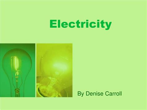 Ppt Electricity Powerpoint Presentation Free Download Id296968