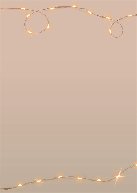 Aesthetic fairy lights background | Premium Photo - rawpixel