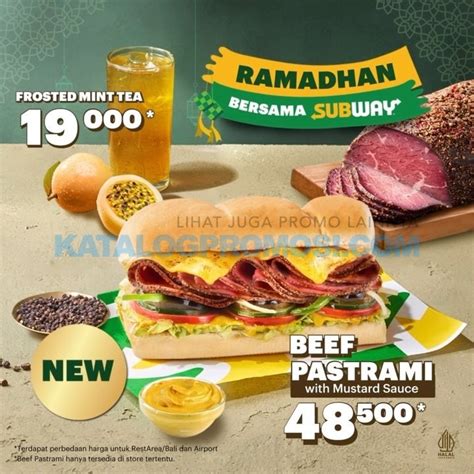 Promo Subway Menu Spesial Ramadhan Mulai Rp Ribuan Aja