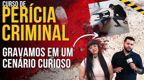 CURSO DE PERÍCIA CRIMINAL E O TRABALHO EM CENAS DE CRIME COMO SE