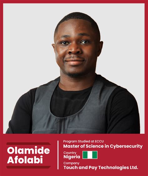 Olamide Afolabi's Cybersecurity Journey with EC-Council University