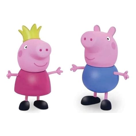 Kit Boneca Peppa Pig Princesa Boneco George Pig Elka Shopee Brasil