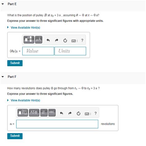 Solved Part A Learning Goal To Use The Kinematic Chegg