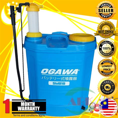 Full Set Ogawa Knapsack Battery And Manual Sprayer In Pam Racun