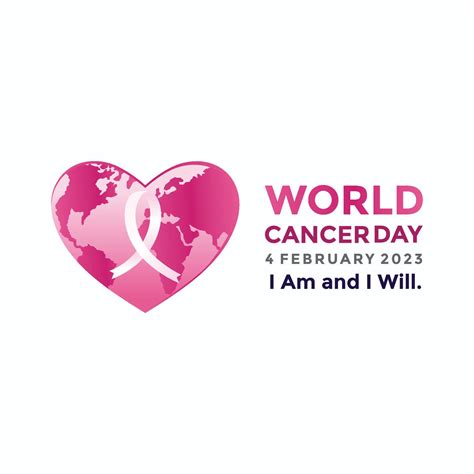 World Cancer Day Campaign logo. World Cancer Day poster or banner ...