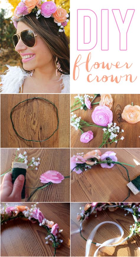 How To Make Flower Crowns Diagram How To Draw A Flower Crown