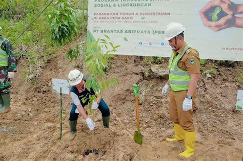 Hijaukan Lingkungan Brantas Abipraya Gelar Aksi Tanam Ribuan Bibit