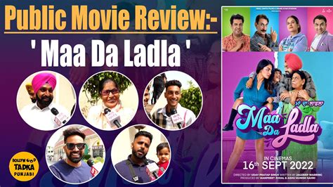 Maa Da Ladla Public Movie Review Tarsem Jassar Neeru Bajwa Youtube