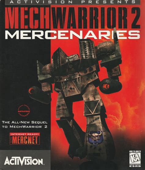 MechWarrior 2 Mercenaries 1996 Windows Box Cover Art MobyGames