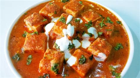 Paneer Butter Masala Recipe Restaurant Style Paneer Makhani Butter Paneer Youtube